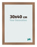 Photo Frame 30x40cm Copper Design MDF Bologna Front Size | Yourdecoration.co.uk