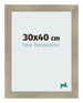 Photo Frame 30x40cm Gold Vintage MDF Pisa Front Size | Yourdecoration.co.uk