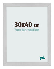 Photo Frame 30x40cm Stainless Steel MDF Bologna Front Size | Yourdecoration.co.uk