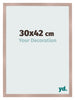 Photo Frame 30x42 cm Dusty Pink MDF Bologna Front Size | Yourdecoration.co.uk
