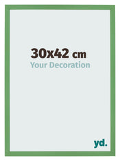 Photo Frame 30x42 cm Green MDF Bologna Front Size | Yourdecoration.co.uk