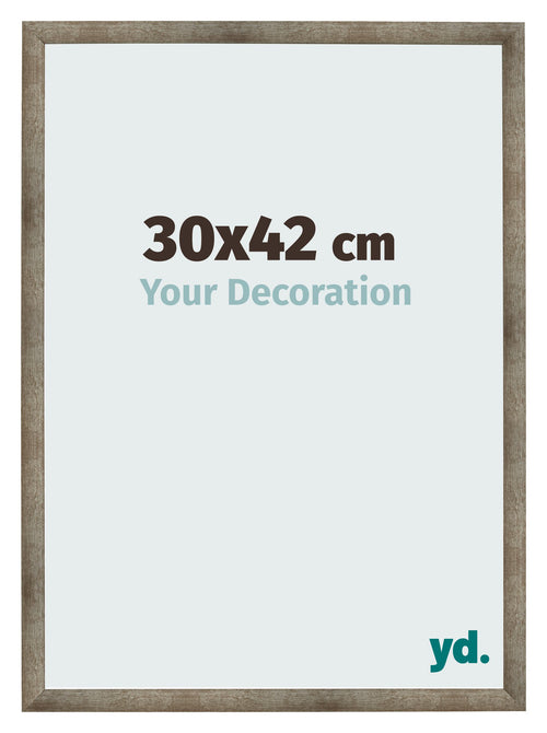 Photo Frame 30x42 cm Metal Vintage MDF Bologna Front Size | Yourdecoration.co.uk