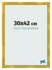 Photo Frame 30x42cm Gold Vintage MDF Pisa Front Size | Yourdecoration.co.uk