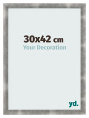 Photo Frame 30x42cm Metal Vintage MDF Pisa Front Size | Yourdecoration.co.uk