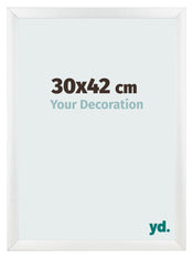 Photo Frame 30x42cm White Vintage MDF Pisa Front Size | Yourdecoration.co.uk