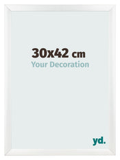 Photo Frame 30x42cm White Vintage MDF Pisa Front Size | Yourdecoration.co.uk