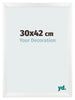 Photo Frame 30x42cm White Vintage MDF Pisa Front Size | Yourdecoration.co.uk