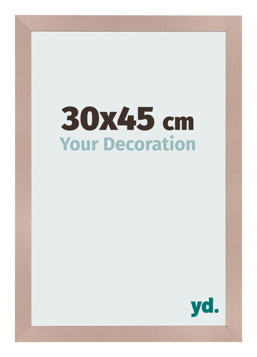 Photo Frame 30x45 cm Dusty Pink MDF Bologna Front Size | Yourdecoration.co.uk