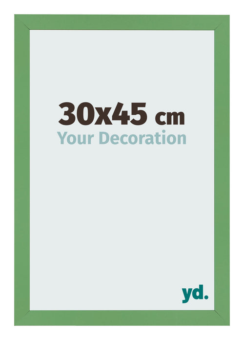 Photo Frame 30x45 cm Green MDF Bologna Front Size | Yourdecoration.co.uk