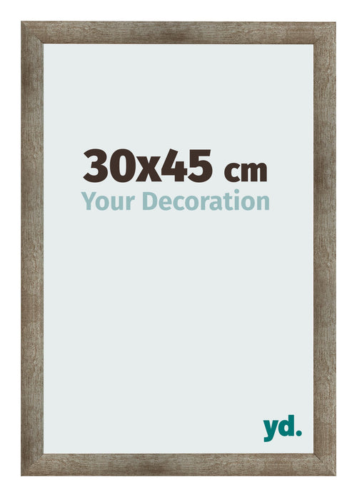 Photo Frame 30x45 cm Metal Vintage MDF Bologna Front Size | Yourdecoration.co.uk