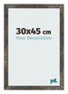 Photo Frame 30x45 cm Oxidized Metal MDF Bologna Front Size | Yourdecoration.co.uk