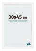 Photo Frame 30x45 cm White High Gloss MDF Bologna Front Size | Yourdecoration.co.uk