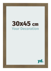 Photo Frame 30x45cm Bronze Design MDF Bologna Front Size | Yourdecoration.co.uk