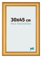 Photo Frame 30x45cm Gold Matte MDF Lazio Front Size | Yourdecoration.co.uk