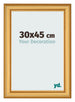 Photo Frame 30x45cm Gold Matte MDF Lazio Front Size | Yourdecoration.co.uk