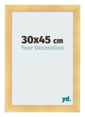 Photo Frame 30x45cm Gold Vintage MDF Pisa Front Size | Yourdecoration.co.uk