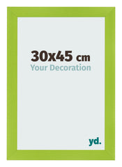 Photo Frame 30x45cm Green MDF Pisa Front Size | Yourdecoration.co.uk