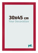Photo Frame 30x45cm Red MDF Bologna Front Size | Yourdecoration.co.uk