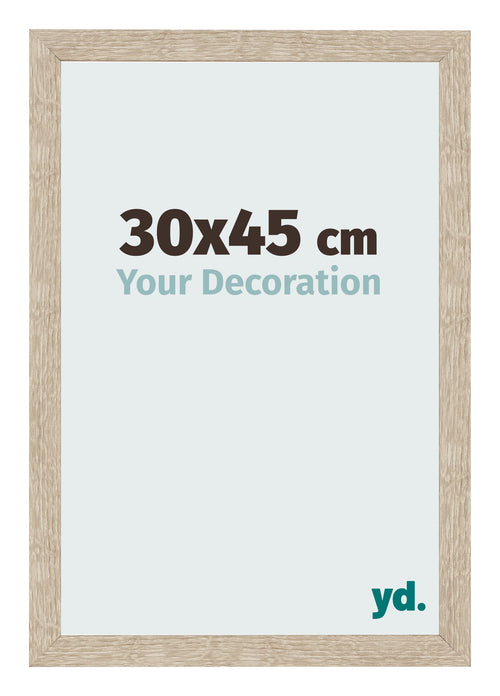 Photo Frame 30x45cm Sonoma Oak MDF Bologna Front Size | Yourdecoration.co.uk