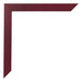 Photo Frame 30x45cm Wine Red Swept MDF Bologna Detail Corner | Yourdecoration.co.uk
