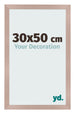 Photo Frame 30x50 cm Dusty Pink MDF Bologna Front Size | Yourdecoration.co.uk