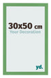 Photo Frame 30x50 cm Green MDF Bologna Front Size | Yourdecoration.co.uk