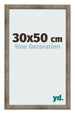 Photo Frame 30x50 cm Metal Vintage MDF Bologna Front Size | Yourdecoration.co.uk