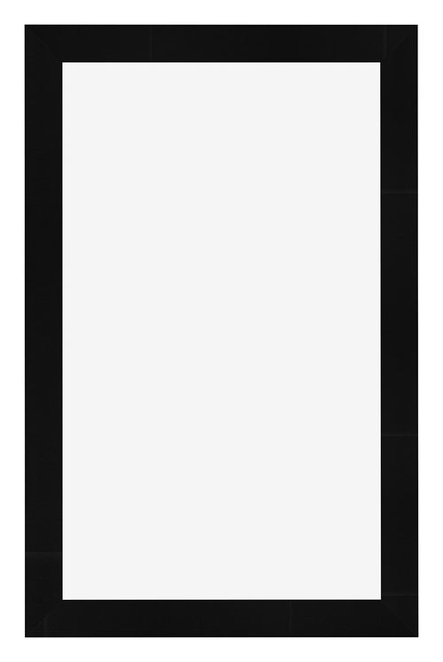 Photo Frame 30x50cm Black Silver Polished MDF Pisa Front | Yourdecoration.co.uk
