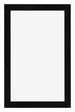 Photo Frame 30x50cm Black Silver Polished MDF Pisa Front | Yourdecoration.co.uk