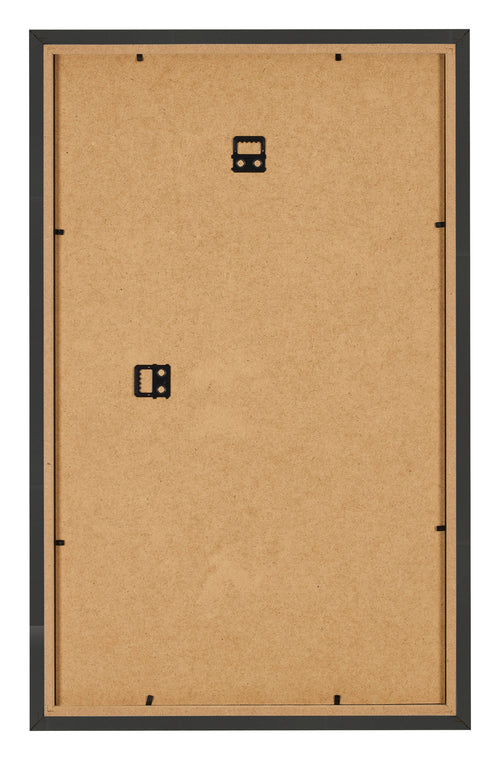 Photo Frame 30x50cm Black Woodgrain MDF Bologna Back | Yourdecoration.co.uk