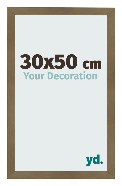 Photo Frame 30x50cm Bronze Design MDF Bologna Front Size | Yourdecoration.co.uk