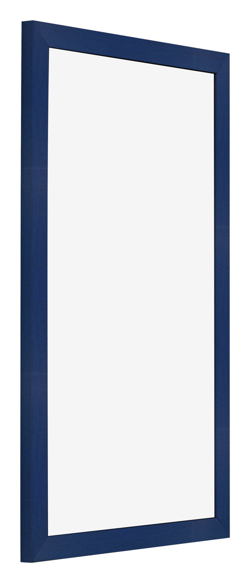Photo Frame 30x50cm Dark Blue Swept MDF Bologna Front Oblique | Yourdecoration.co.uk