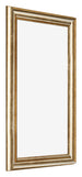 Photo Frame 30x50cm Gold Antique MDF Lazio Front Oblique | Yourdecoration.co.uk