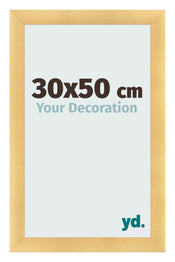 Photo Frame 30x50cm Gold Vintage MDF Pisa Front Size | Yourdecoration.co.uk