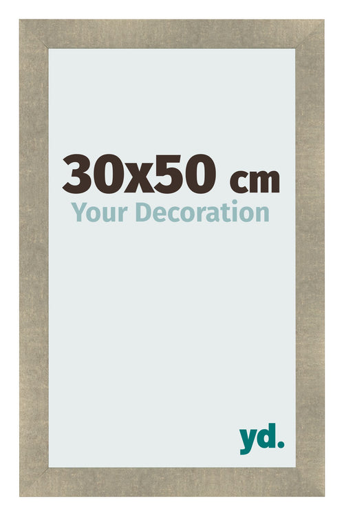 Photo Frame 30x50cm Gold Vintage MDF Pisa Front Size | Yourdecoration.co.uk