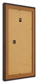 Photo Frame 30x50cm Oak Dark MDF Lazio Back Oblique | Yourdecoration.co.uk