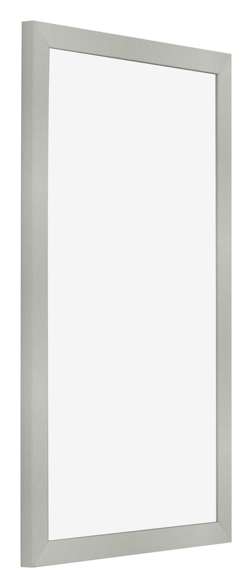 Photo Frame 30x50cm Silver Matte MDF Bologna Front Oblique | Yourdecoration.co.uk