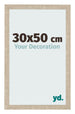Photo Frame 30x50cm Sonoma Oak MDF Bologna Front Size | Yourdecoration.co.uk