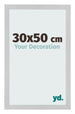 Photo Frame 30x50cm Stainless Steel MDF Bologna Front Size | Yourdecoration.co.uk