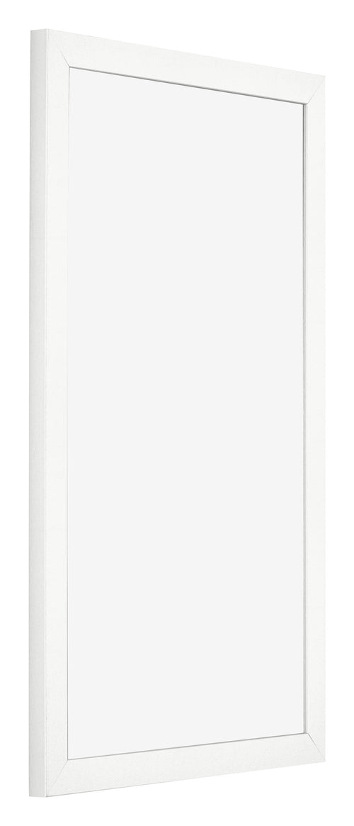 Photo Frame 30x50cm White High Gloss MDF Bologna Front Oblique | Yourdecoration.co.uk