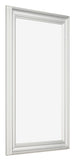 Photo Frame 30x50cm White Swept MDF Lazio Front Oblique | Yourdecoration.co.uk