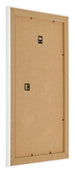 Photo Frame 30x50cm White Vintage MDF Pisa Back Oblique | Yourdecoration.co.uk