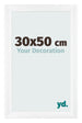 Photo Frame 30x50cm White Vintage MDF Pisa Front Size | Yourdecoration.co.uk