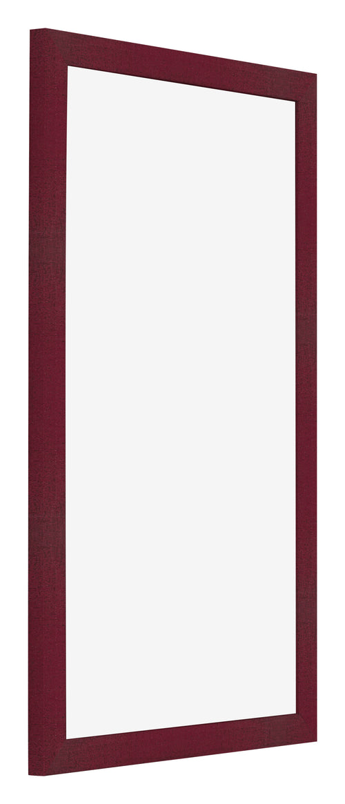 Photo Frame 30x50cm Wine Red Swept MDF Bologna Front Oblique | Yourdecoration.co.uk