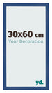 Photo Frame 30x60 cm Dark Blue MDF Bologna Front Size | Yourdecoration.co.uk