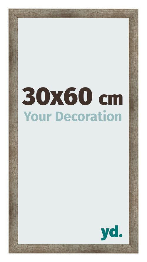 Photo Frame 30x60 cm Metal Vintage MDF Bologna Front Size | Yourdecoration.co.uk
