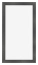 Photo Frame 30x60cm Black Silver Polished MDF Pisa Front | Yourdecoration.co.uk