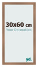 Photo Frame 30x60cm Copper Design MDF Bologna Front Size | Yourdecoration.co.uk