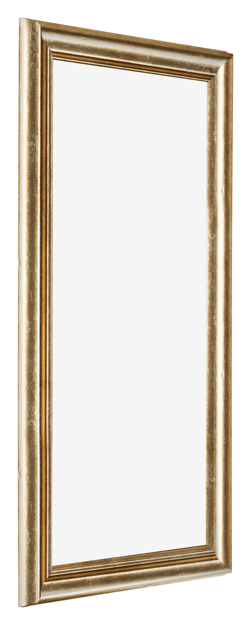 Photo Frame 30x60cm Gold Antique MDF Lazio Front Oblique | Yourdecoration.co.uk