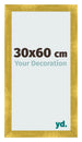 Photo Frame 30x60cm Gold Vintage MDF Pisa Front Size | Yourdecoration.co.uk